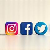 Illustration of social media icons